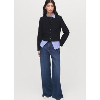 MANGO ELOISA Bouclé Jacke Regular Fit  