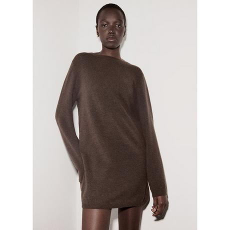 MANGO Nekko Langarm Mini Kleid  