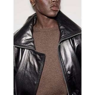 MANGO Nekko Langarm Mini Kleid  