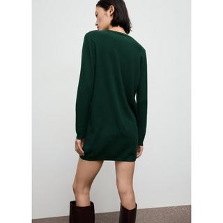 MANGO Nekko Langarm Mini Kleid  