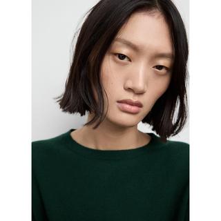 MANGO Nekko Langarm Mini Kleid  