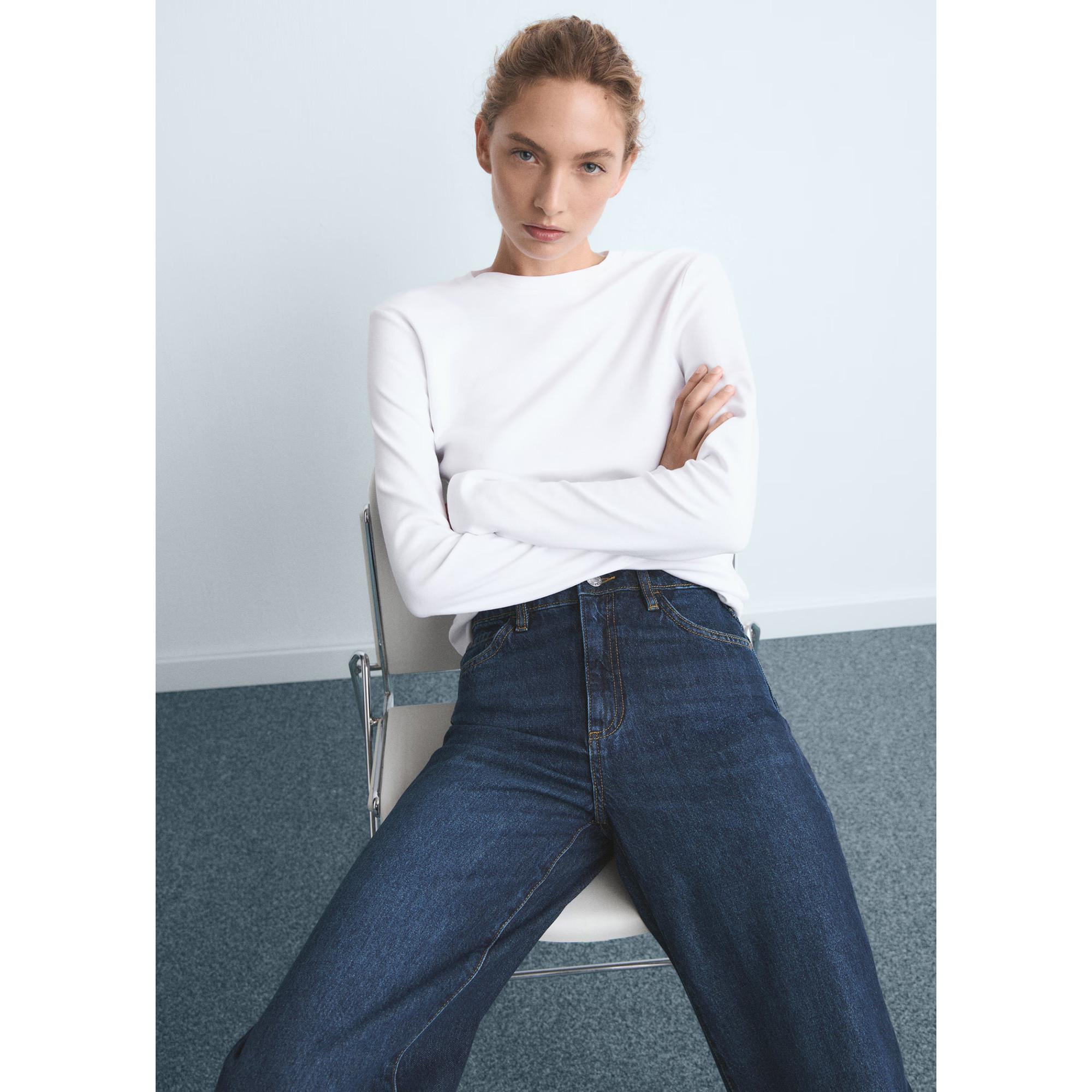 MANGO Danila Wide Leg Jeans  