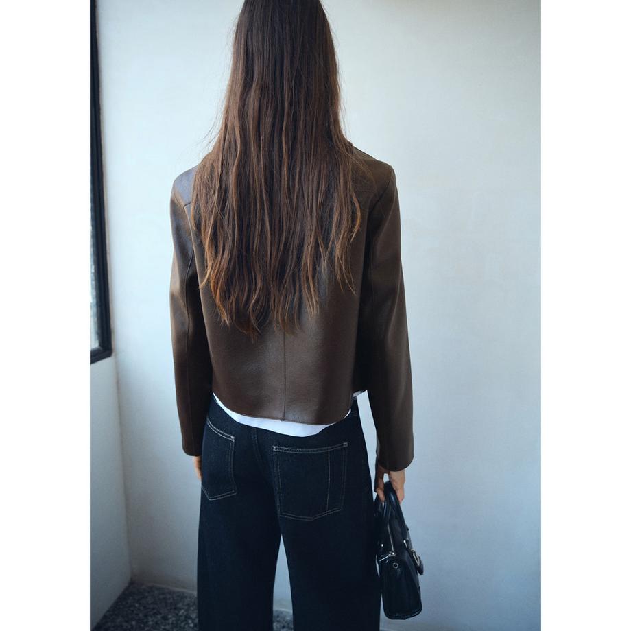 MANGO SABI Cropped Jacke  