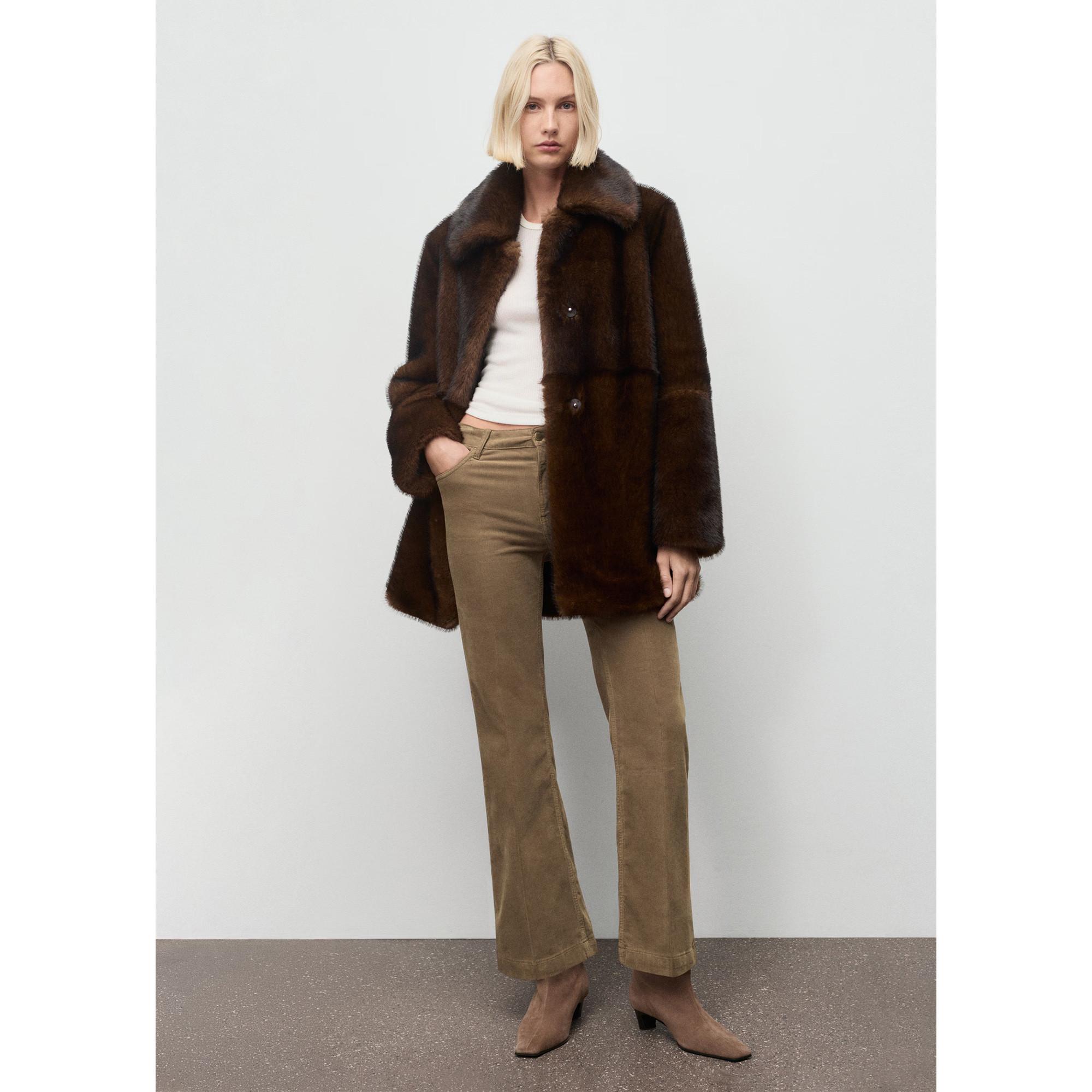 MANGO Jolenep Cord Flared Jeans  