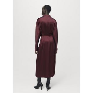 MANGO SUSI2 Langarm Midi-Kleid mit Gürtel  
