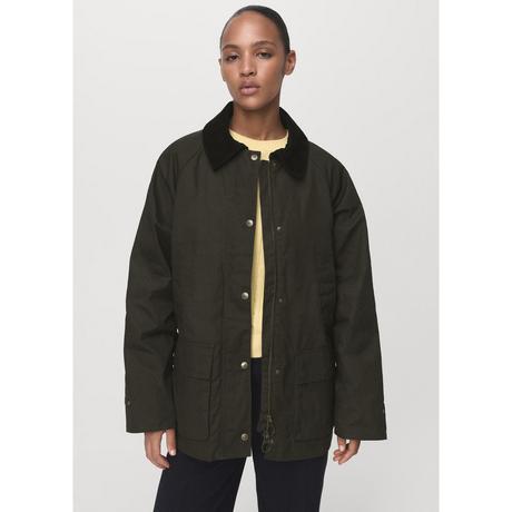 MANGO NIAGARA Parka Collo in Velluto a Coste  