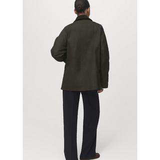 MANGO NIAGARA Parka Collo in Velluto a Coste  