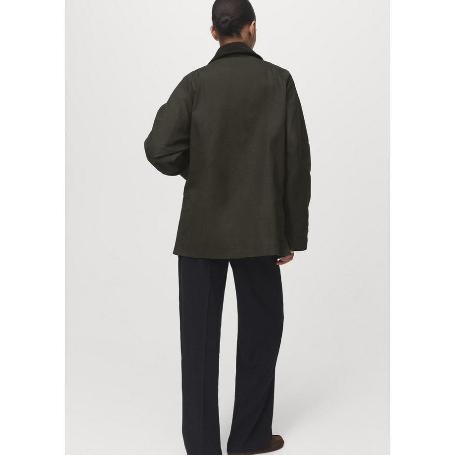 MANGO NIAGARA Parka mit Cordkragen  