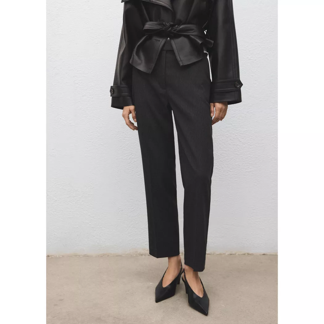 Mango - Hose, für Damen, Grau, Größe 36
