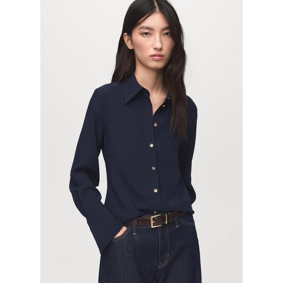 MANGO FLARE Chemisier Manches Longues  