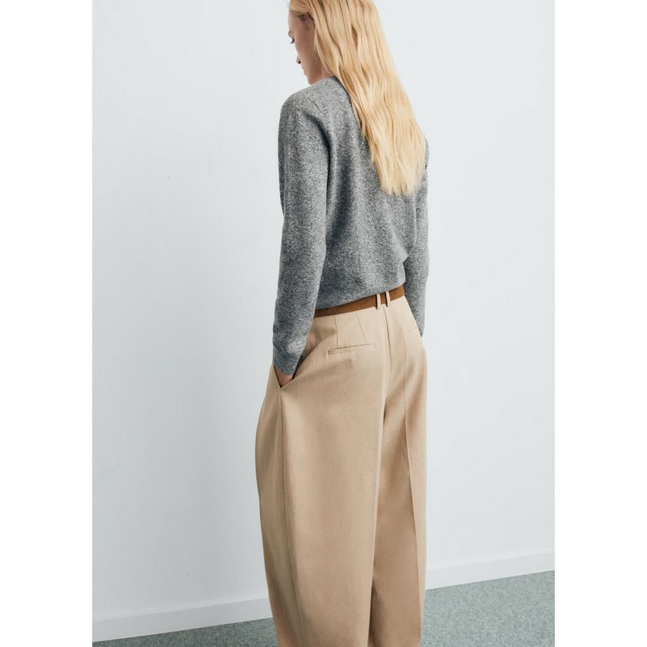 MANGO Lady Cardigan Détails Nœuds  