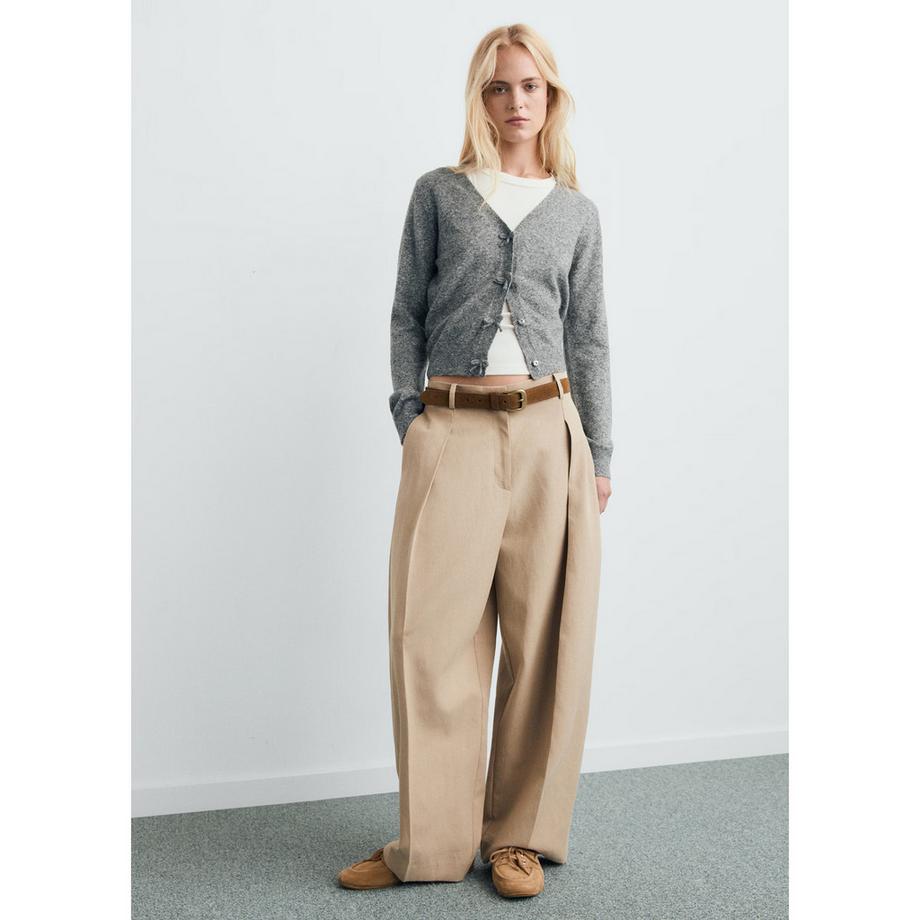 MANGO Lady Cardigan Détails Nœuds  