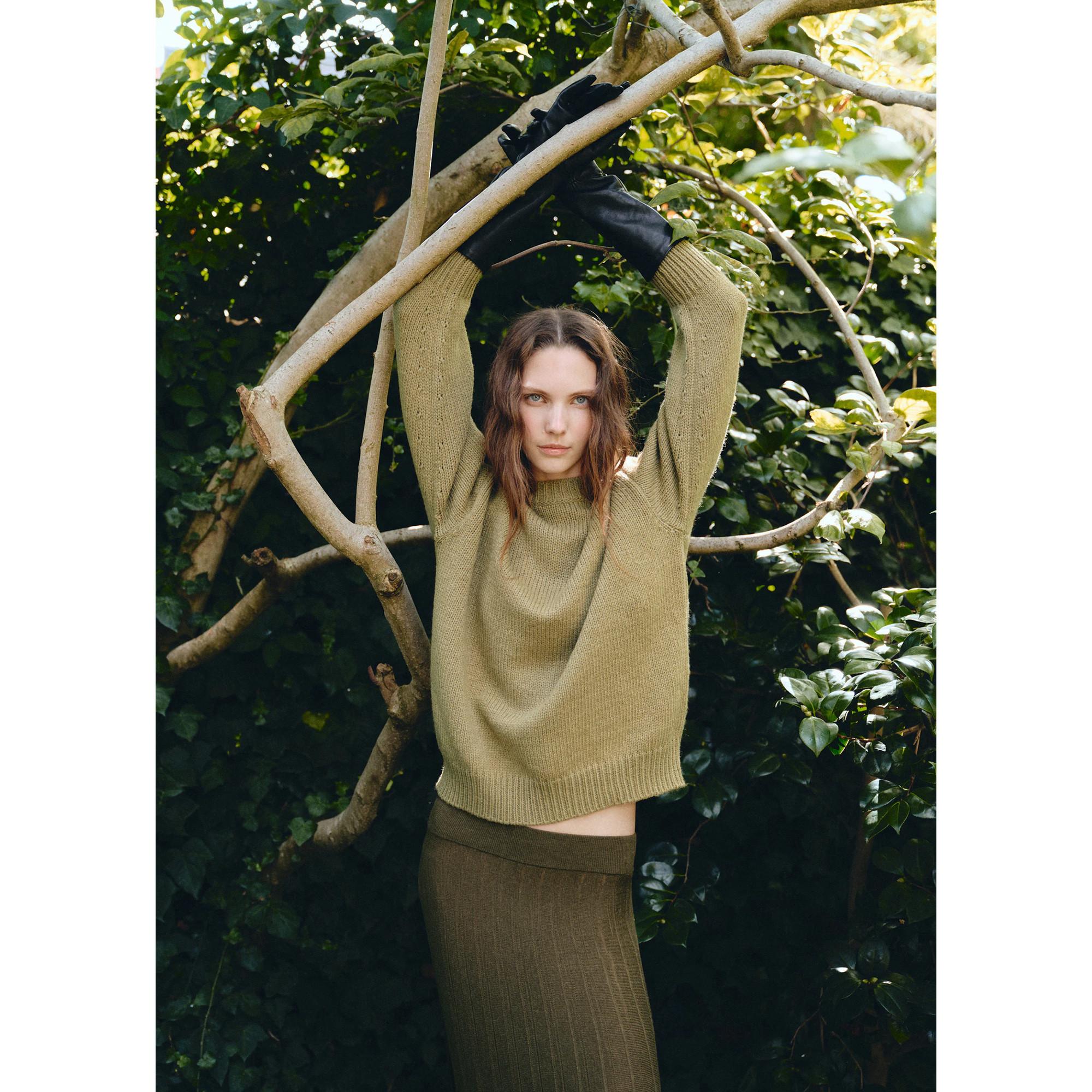 MANGO Valenti Plissierter Maxirock  