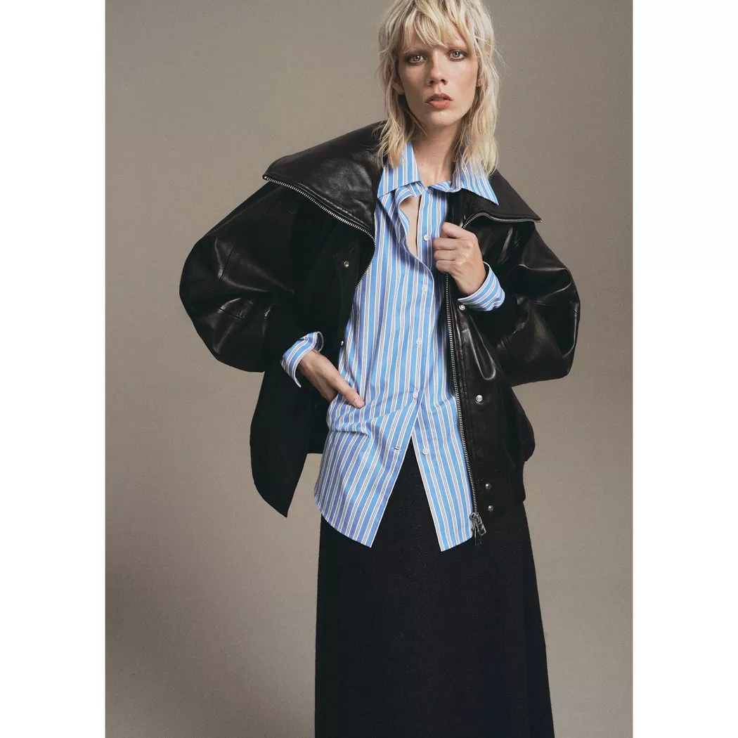 Mango - Rock, für Damen, Grau, Größe L