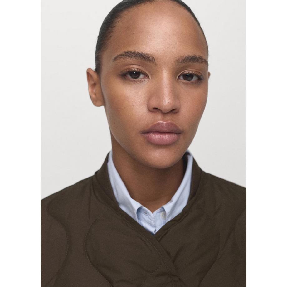 MANGO NAT Anorak Trapuntato Oversize  