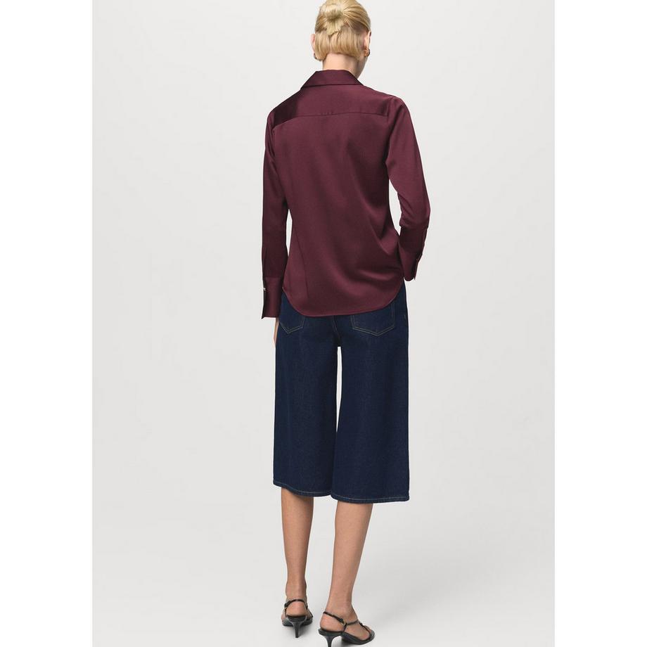 MANGO IDEALE Chemisier Manches Longues  