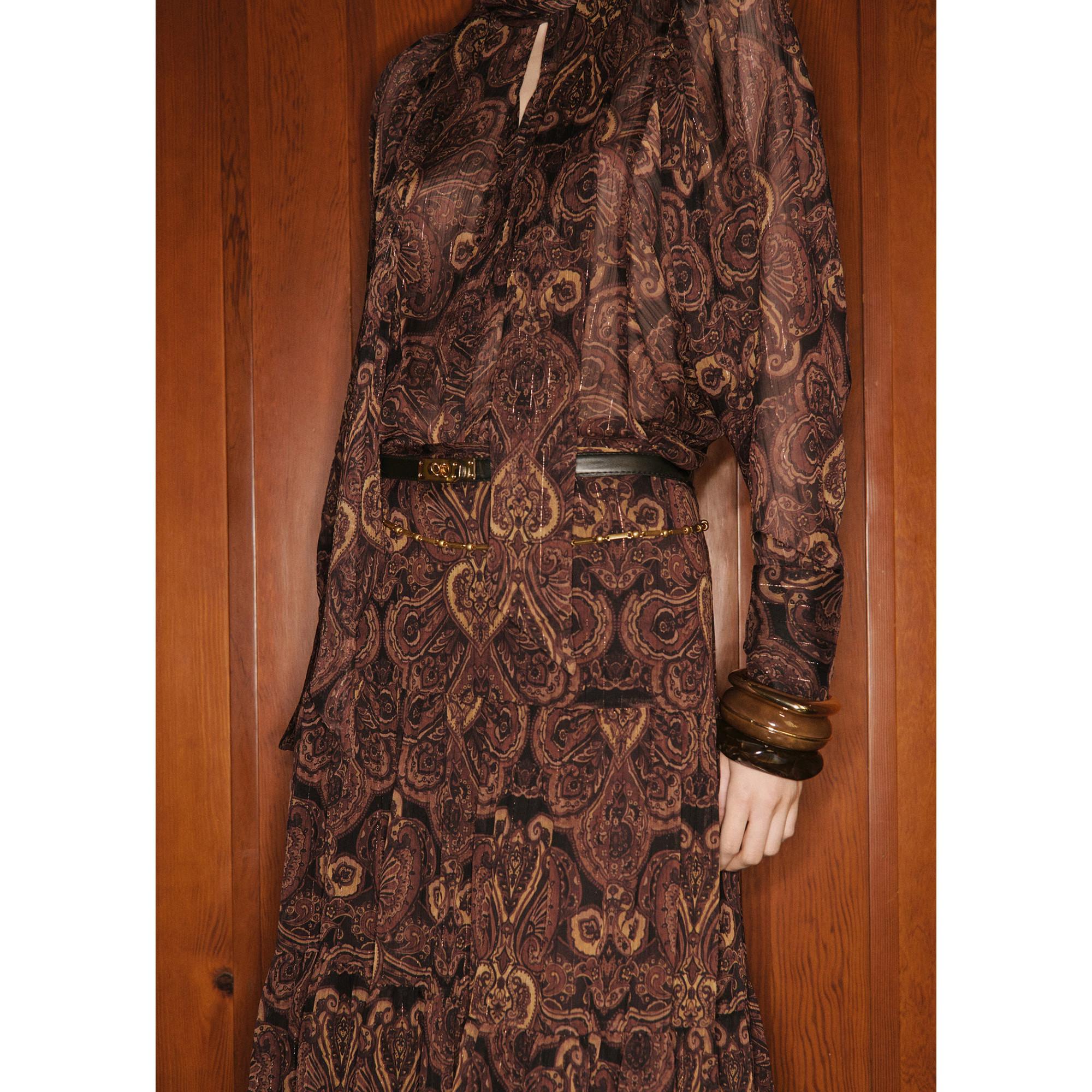 MANGO MILANO Paisley Print Bluse  