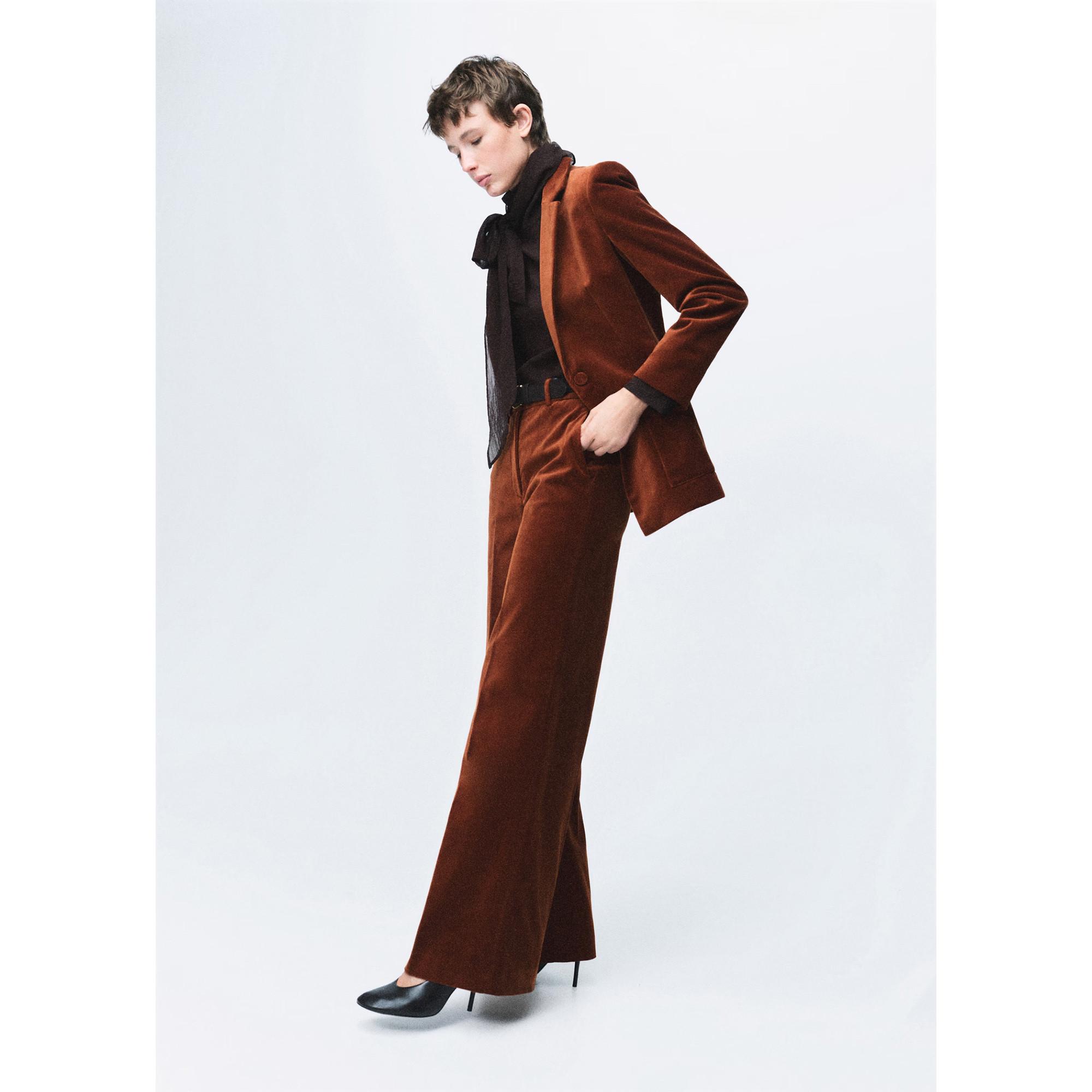 MANGO Velvet Cordhose  