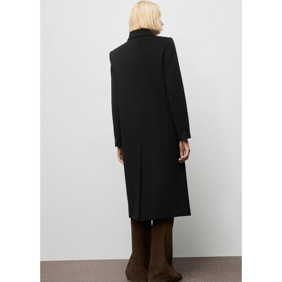 MANGO EYE Coupe Droite Manteau Long  