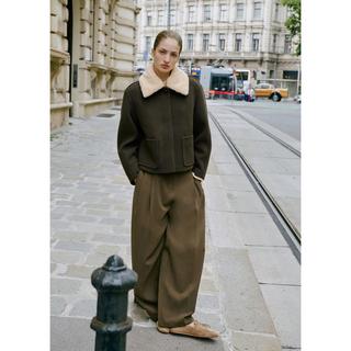 MANGO Gabriela Weite Hose  