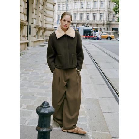 MANGO Gabriela Weite Hose  