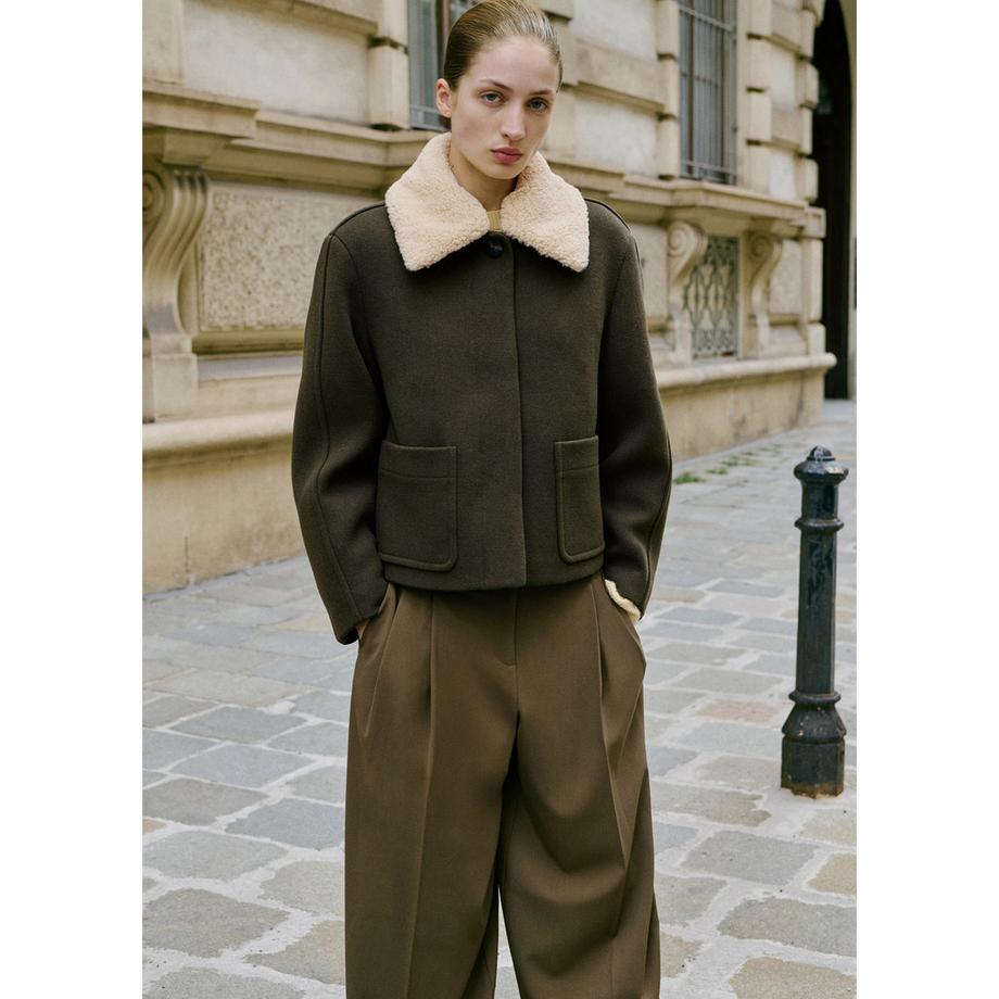 MANGO Gabriela Pantaloni a Gamba Larga  