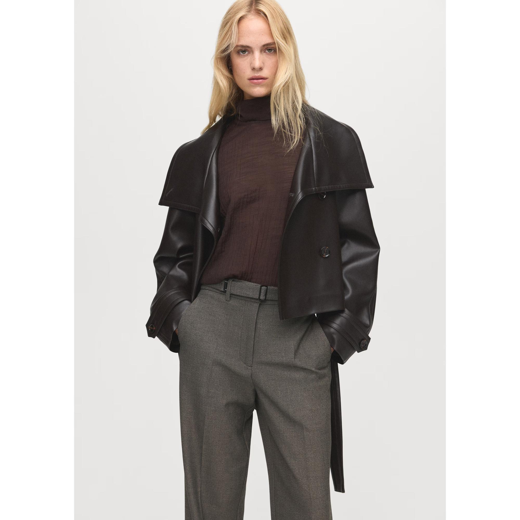 MANGO Carlota Weite Hose  