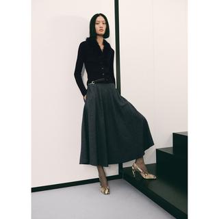 MANGO Maddie Cardigan mit Kunstfellkragen  