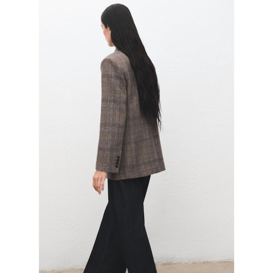 MANGO ROMA Blazer à Carreaux  