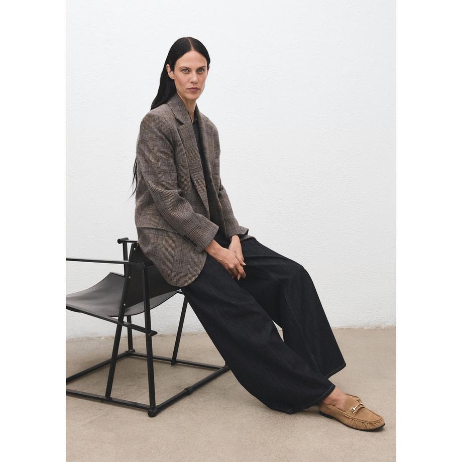 MANGO ROMA Blazer à Carreaux  