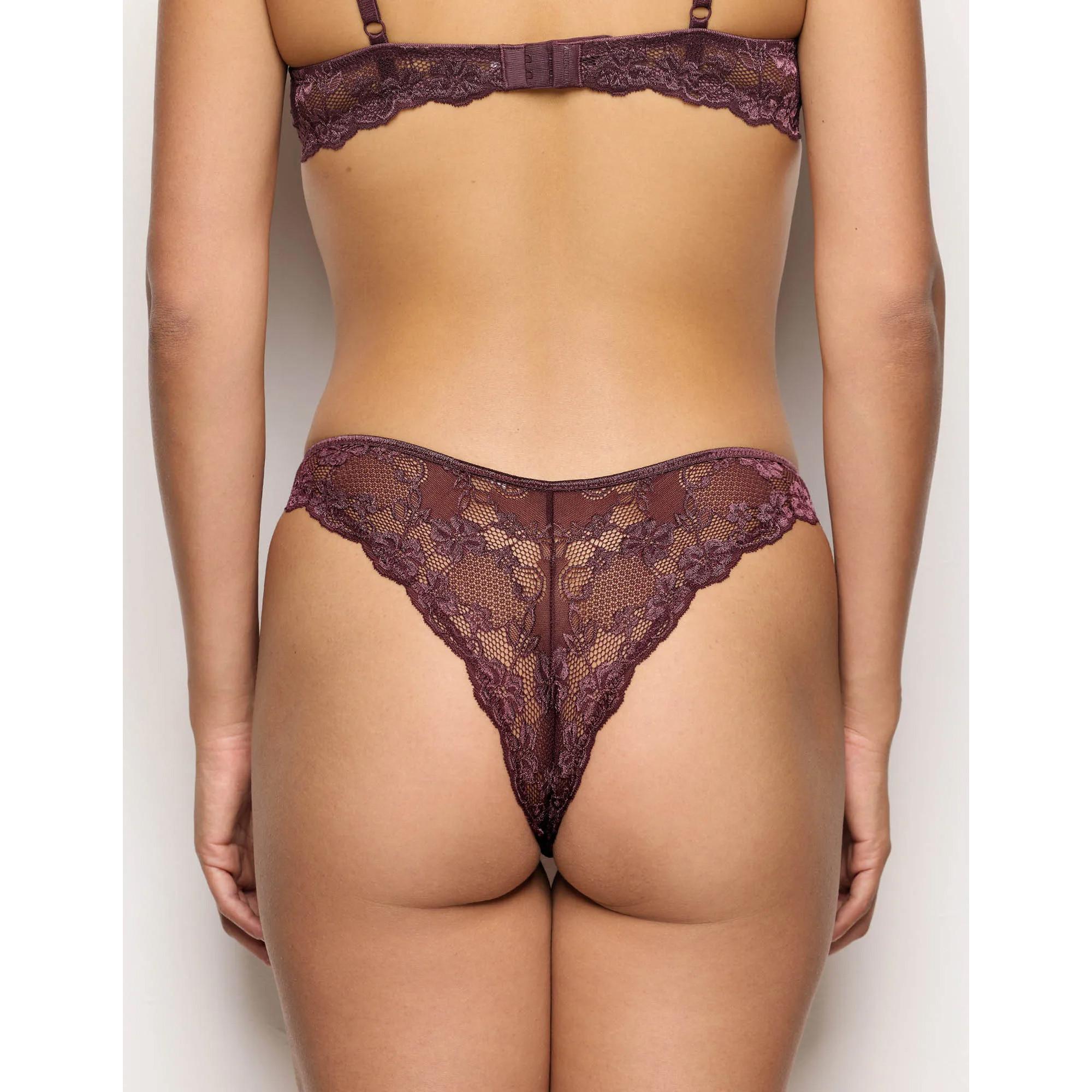 Yamamay Slip Brésilien en Dentelle  