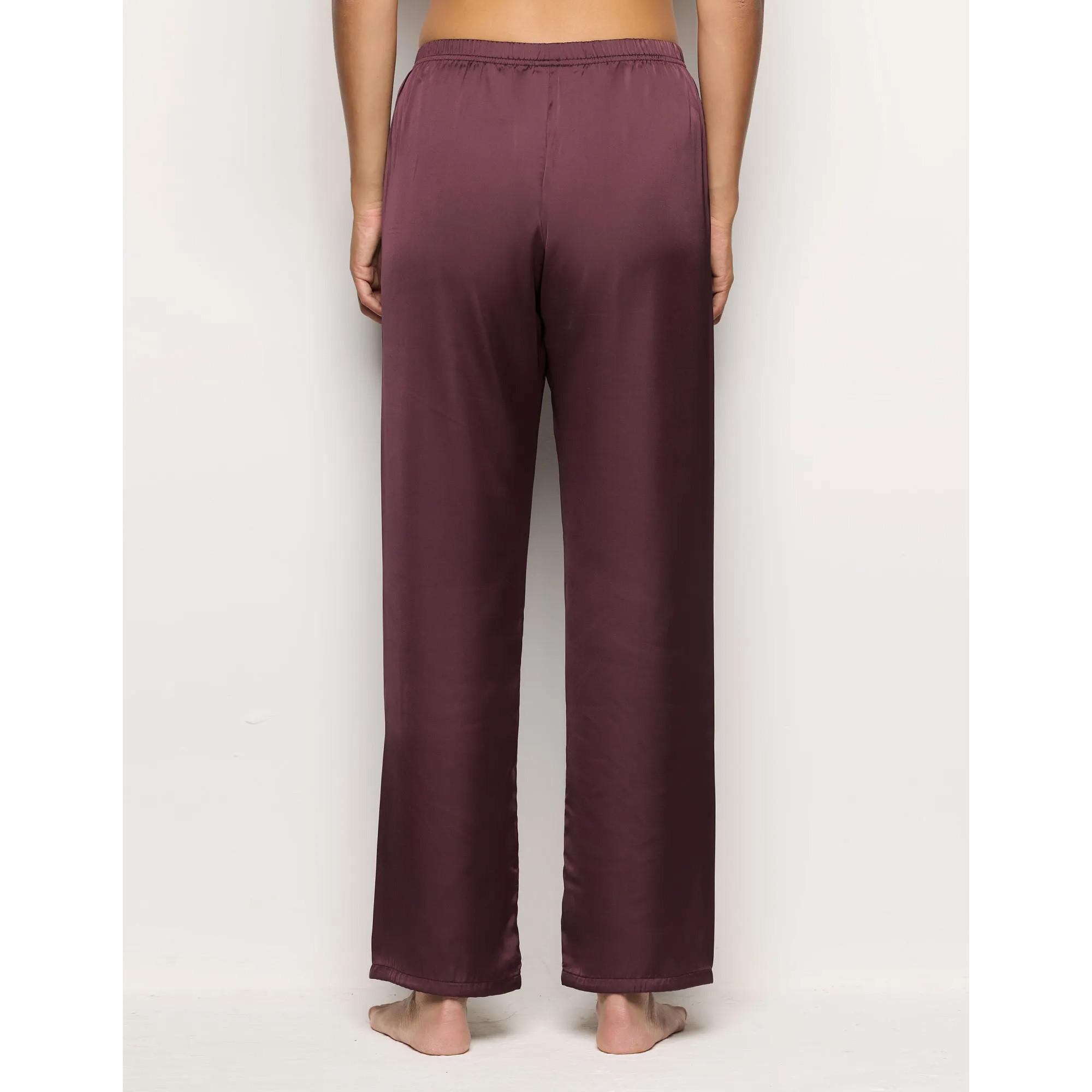 Yamamay Pantaloni ampi in raso  
