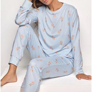 Yamamay Pyjama Set Teddybär Muster  