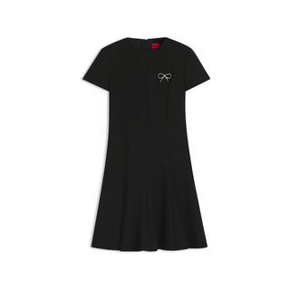 HUGO Kejuli Vestito Svasato Maniche Corte  