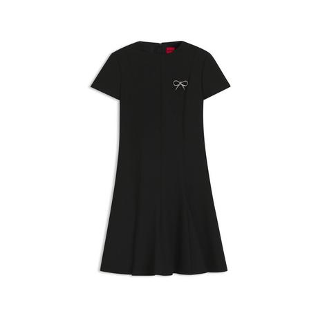 HUGO Kejuli Vestito Svasato Maniche Corte  