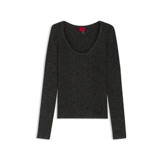 HUGO Sunessiny Rippstrick Pullover  
