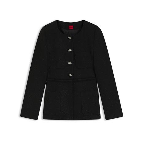 HUGO Afranzi Regular Fit Blazer Bouclé  