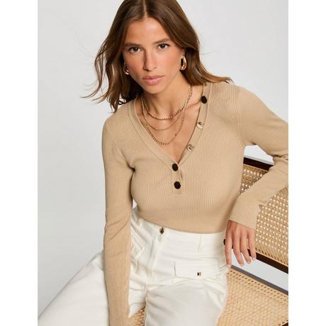 MORGAN Pullover Modern Fit Langarm  