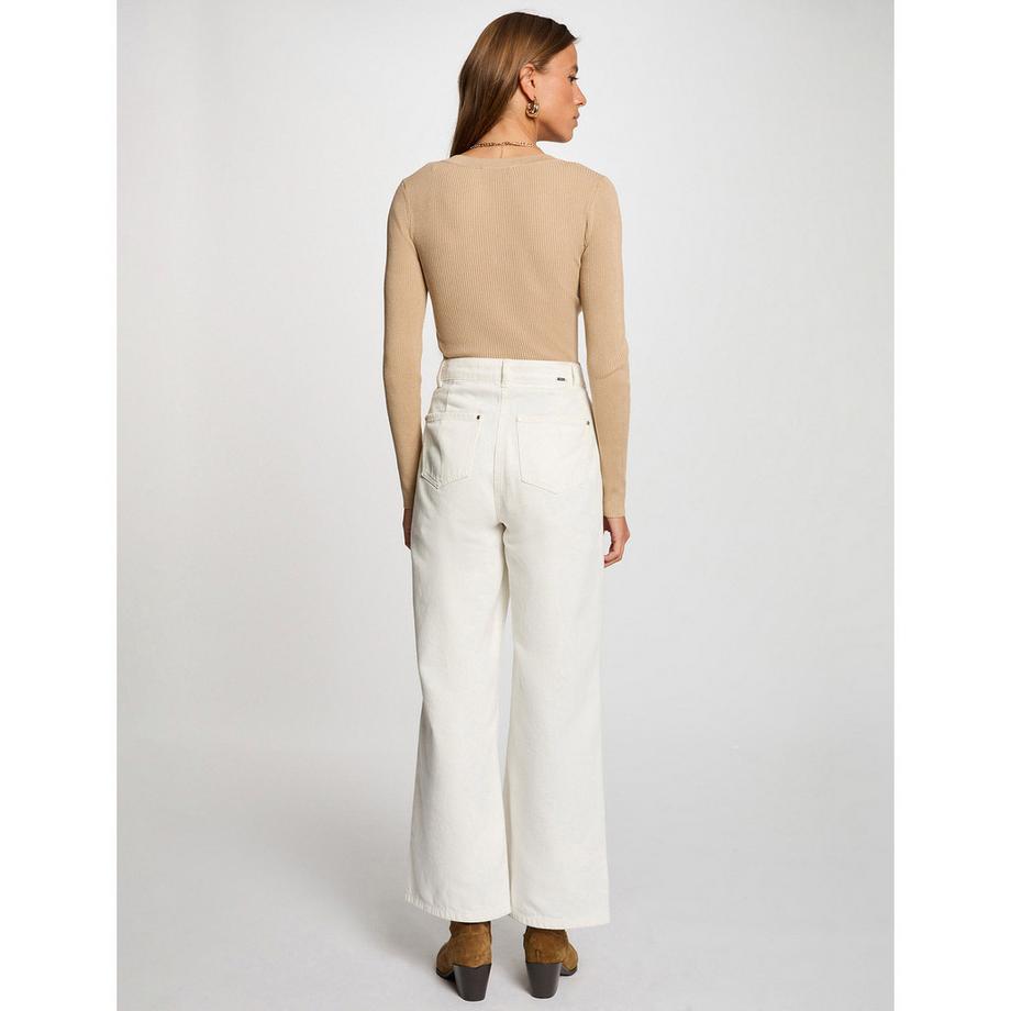 MORGAN Maglione Scollo a V Maniche Lunghe Modern Fit  