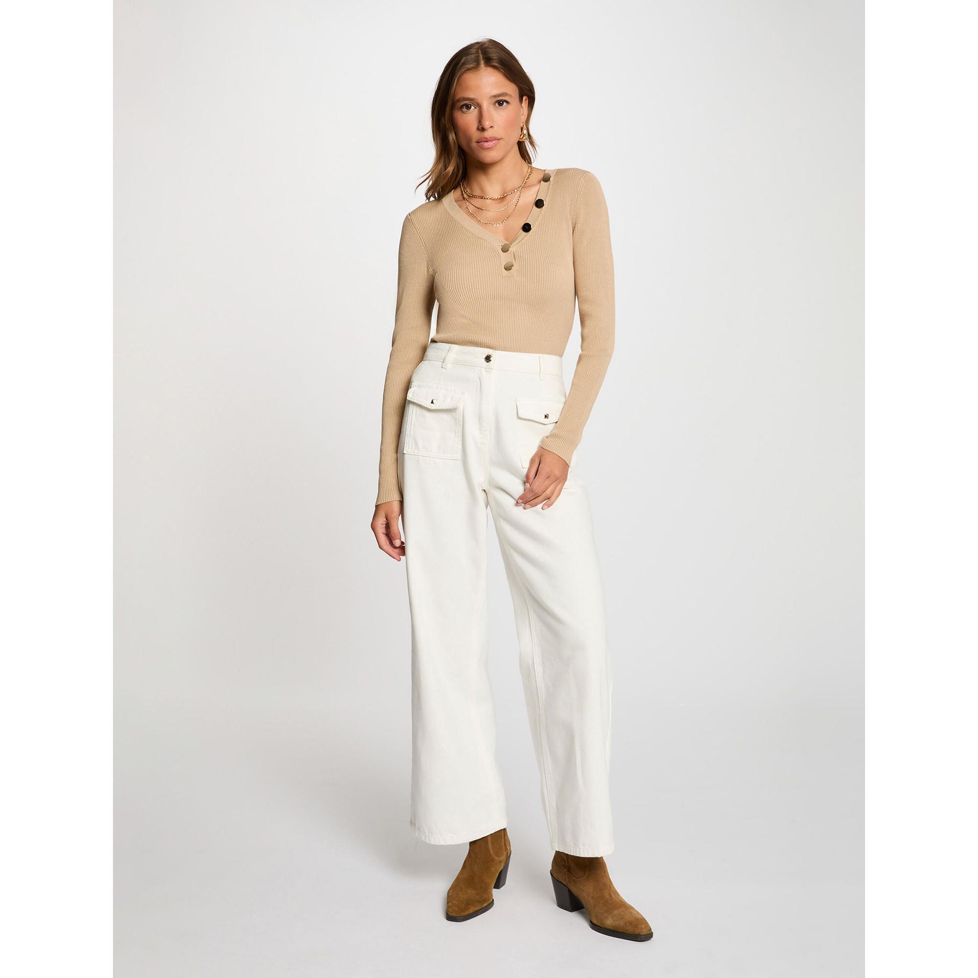 MORGAN Pullover Modern Fit Langarm  