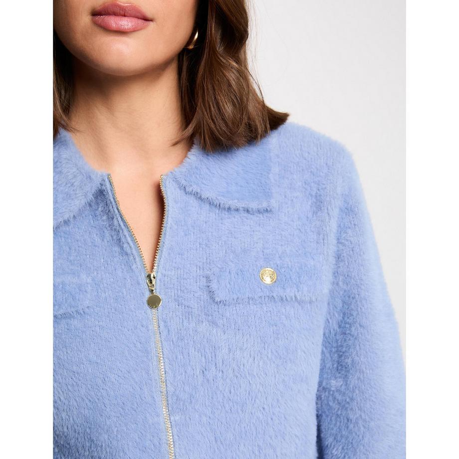 MORGAN Cardigan Coupe Droite Col Revers  