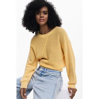 Desigual Maglione Lavorato a Maglia  