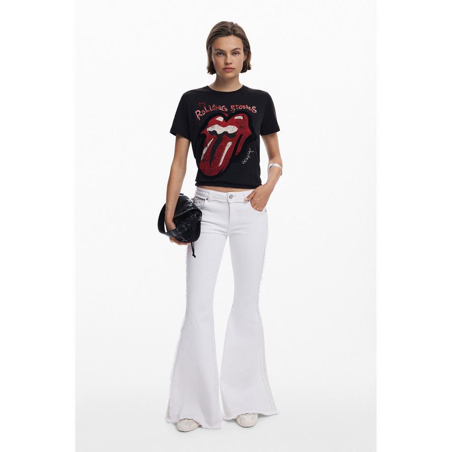 Desigual The Rolling Stones Print T-Shirt  
