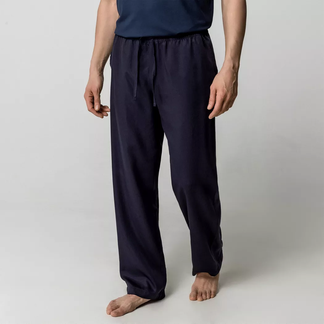 Manor Man - Pyjamahose, für Herren, Marine, Größe M