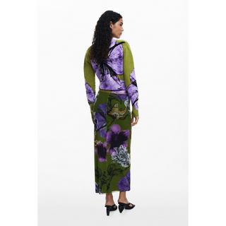 Desigual Blumenmuster Tüll Maxirock  