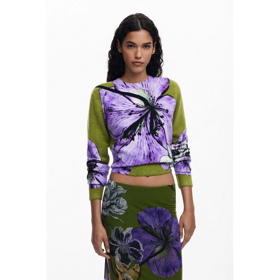 Desigual Blumen Tulpen Maxirock  