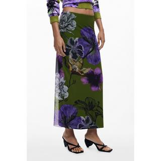 Desigual Blumenmuster Tüll Maxirock  