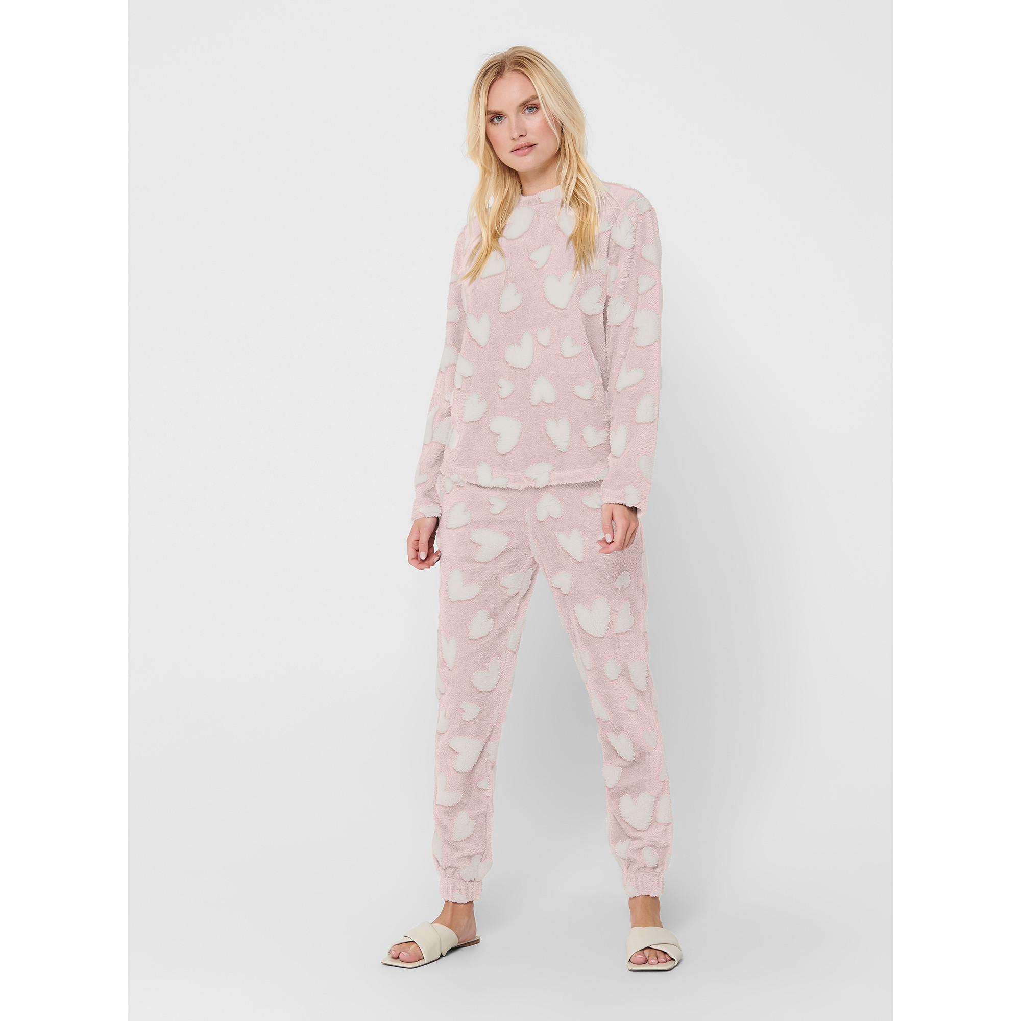 Only Lingerie Caya Fleece Pyjama Set langarm  