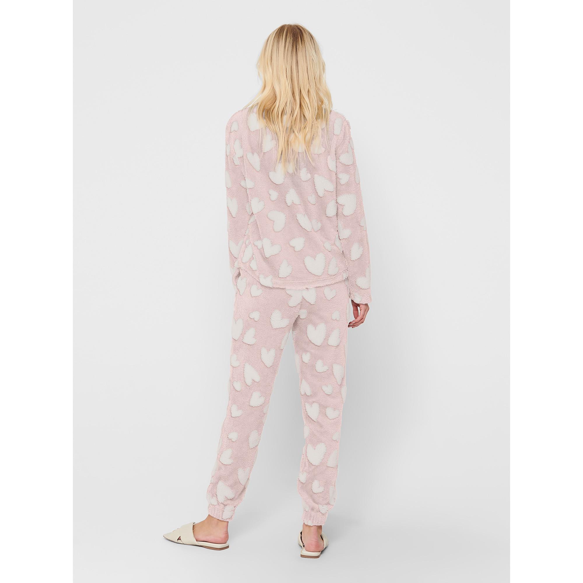 Only Lingerie Caya Fleece Pyjama Set langarm  