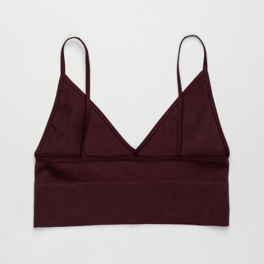 Only Lingerie Vicky Rib Seamless Geripptes Bralette  